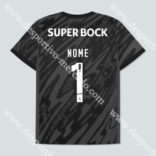 Carregar imagem no visualizador da galeria, CAMISOLA GUARDA-REDES PRETA SPORTING CP 24/25