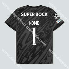 Carregar imagem no visualizador da galeria, CAMISOLA GUARDA-REDES PRETA SPORTING CP 24/25