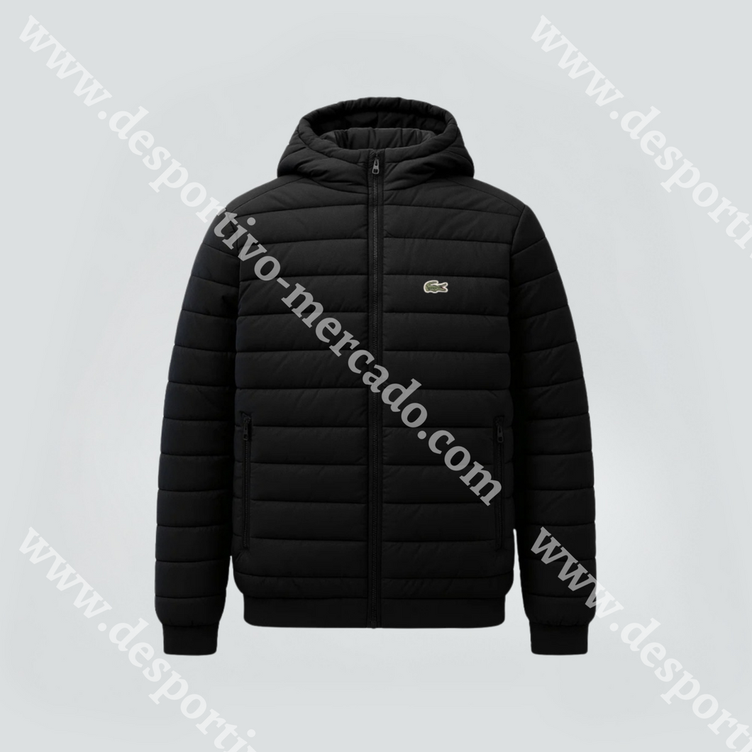 BLUSÃO LACOSTE PRETO MULHER