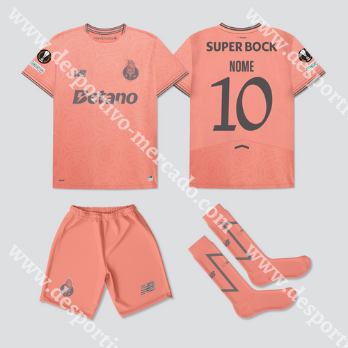 NOVO KIT CRIANÇA ALTERNATIVO FC PORTO 25/26