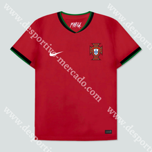 Carregar imagem no visualizador da galeria, Camisola Seleção Portugal Euro 2024 S Camisola Futebol
