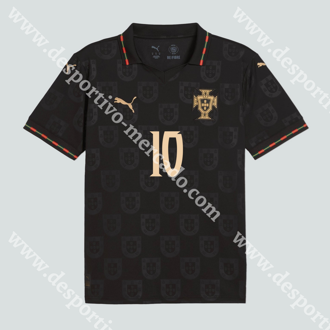 NOVA CAMISOLA EDIÇÃO ESPECIAL EUSÉBIO PORTUGAL 2025 S Camisola Futebol