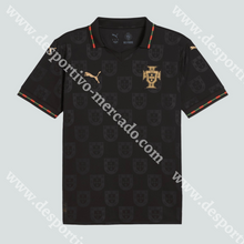 Carregar imagem no visualizador da galeria, NOVA CAMISOLA EDIÇÃO ESPECIAL EUSÉBIO PORTUGAL 2025 Camisola Futebol
