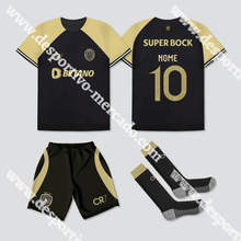 Carregar imagem no visualizador da galeria, KIT CRIANÇA 3º EQUIPAMENTO SPORTING CP 23/24 CR7
