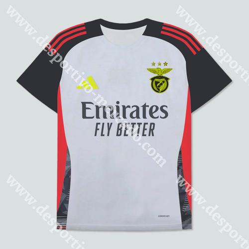 T-Shirt Aquecimento Sl Benfica 24/25 S