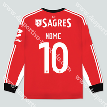 Carregar imagem no visualizador da galeria, NOVA CAMISOLA PRINCIPAL MANGA COMPRIDA SL BENFICA 25/26
