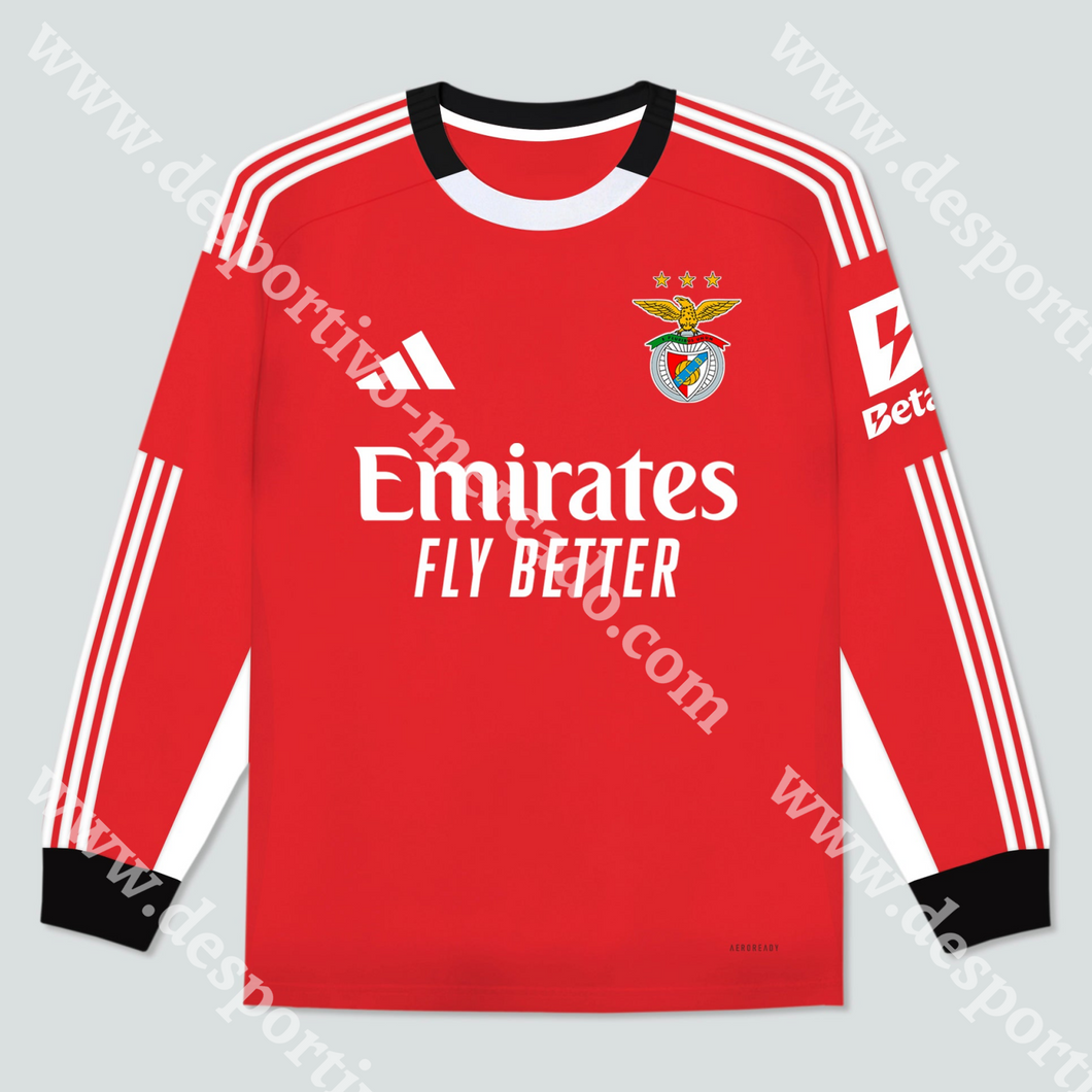 NOVA CAMISOLA PRINCIPAL MANGA COMPRIDA SL BENFICA 25/26 S