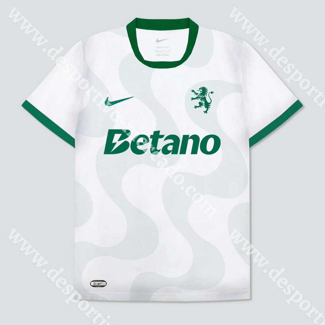 NOVA CAMISOLA ALTERNATIVA BRANCA SPORTING CP 25/26 S