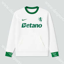 Carregar imagem no visualizador da galeria, NOVO FATO TREINO NIKE BRANCO SPORTING CP 25/26
