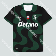 Carregar imagem no visualizador da galeria, NOVA CAMISOLA ALTERNATIVA PRETA SPORTING CP 25/26
