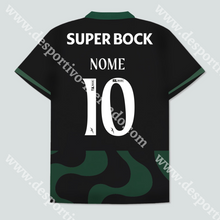 Carregar imagem no visualizador da galeria, NOVA CAMISOLA ALTERNATIVA PRETA SPORTING CP 25/26
