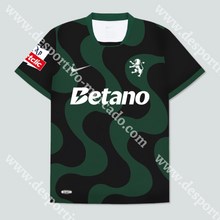 Carregar imagem no visualizador da galeria, NOVA CAMISOLA ALTERNATIVA PRETA SPORTING CP 25/26
