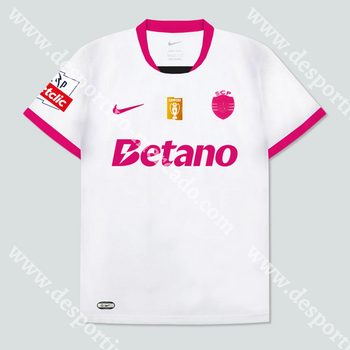 NOVA CAMISOLA EDIÇÃO ESPECIAL ROSA SPORTING CP 25/26