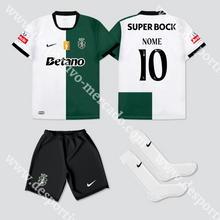 Carregar imagem no visualizador da galeria, NOVO KIT CRIANÇA STROMP SPORTING CP 25/26
