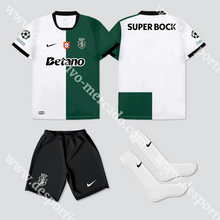 Carregar imagem no visualizador da galeria, NOVO KIT CRIANÇA STROMP SPORTING CP 25/26
