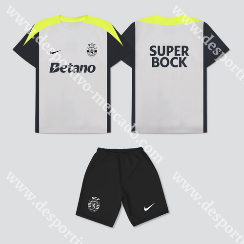 NOVO CONJUNTO TREINO PLAYER 25/26 SPORTING CP 25/26 S