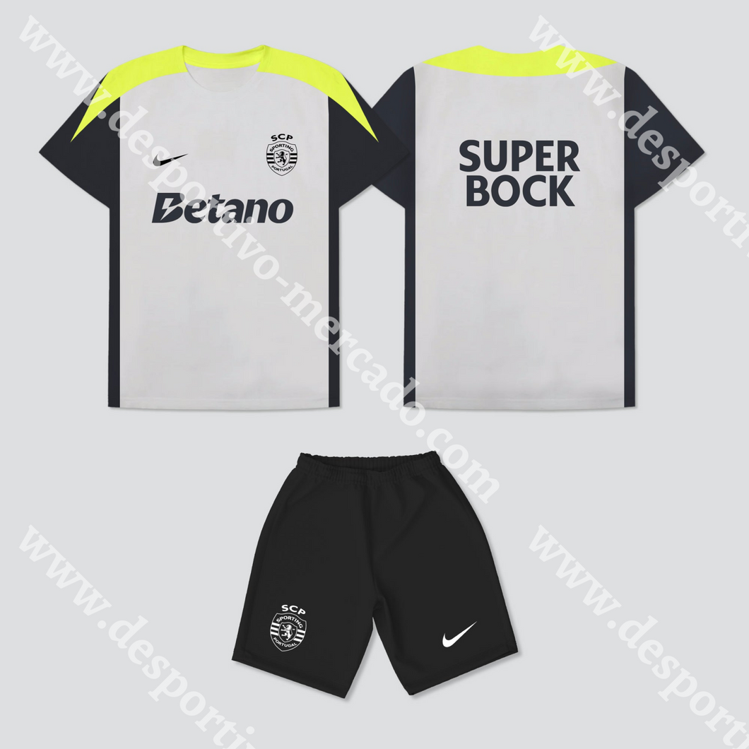NOVO CONJUNTO TREINO PLAYER 25/26 SPORTING CP 25/26 S