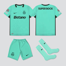 Carregar imagem no visualizador da galeria, NOVO KIT CRIANÇA 3º EQUIPAMENTO SPORTING CP 25/26
