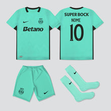 Carregar imagem no visualizador da galeria, NOVO KIT CRIANÇA 3º EQUIPAMENTO SPORTING CP 25/26
