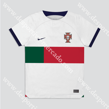 Carregar imagem no visualizador da galeria, Camisola Alternativa Portugal Mundial 2022 S
